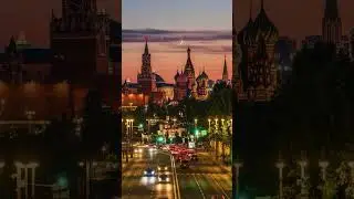 Москва. Таривердиев - гений! ❤️ #москва #россия #путешествия #музыка #закат #кремль