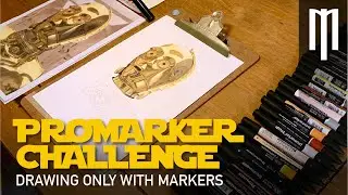 Realistic C3PO Promarker Challenge