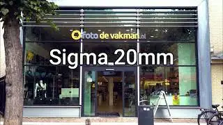 SIGMA 20mm F2.0 DG HSM  L-mount / E-mount  | Foto de Vakman