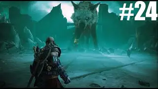 God of War Ragnarök (PS5) - Part 24 {No Mercy Difficulty} Garm Fight