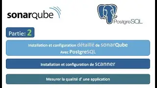 installation détaillée  de sonarQube avec PostgreSQL et mesure de qualité d'un projet Partie #2