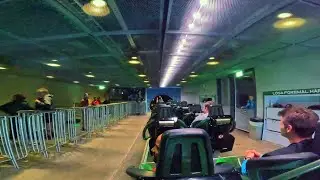 HELIX Back Row Night POV - Liseberg Mack Rides Roller Coaster