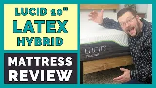 Lucid 10 Inch Queen Latex Hybrid Mattress Review