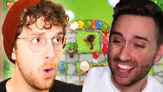 I got Atrioc to play Bloons with me [BTD6]