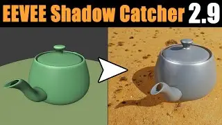 EEVEE Shadow Catcher | Blender 2.90