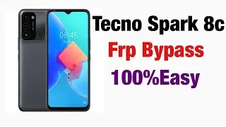 Tecno Spark 8c Frp Bypass | Tecno Kg5k/Kg5j Frp Bypass Google account remove