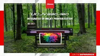 New UV Inkjet Printer/Cutter | Mimaki UCJV330 | Product Video