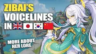 Learn more about ZIBAI! 🌕🐎 | Genshin Impact Voice Lines (EN / JP / KR / CN)