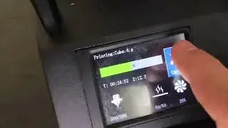 Erró impresión con test cubo