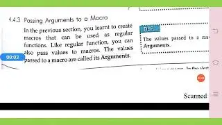 Passing argument to a macro X I. T