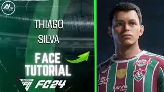 EAFC 24 - THIAGO SILVA Face + Stats (Tutorial)
