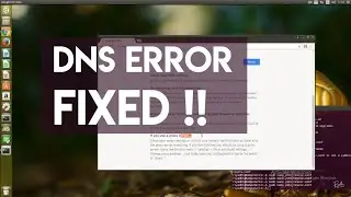 Server DNS address could not be found - Ubuntu 14.04 SOLVED