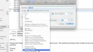 Apple Quick Tips - Email Rules
