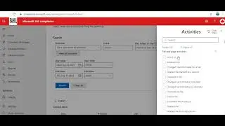 Audit Log Search in Office 365 Step by Step Through Compliance Center