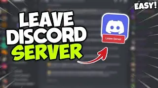 How to Leave Discord Server - Quick Tutorial