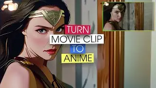 How To Turn Movie Clip into Anime Style with ComfyUI, AnimateDiff & LCM
