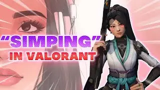 Simping for GAMER-GIRL in Valorant | Valorant india