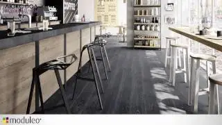 Виниловое пвх покрытие ivc Moduleo Impress 50985 Scarlet oak (скарлет оак)