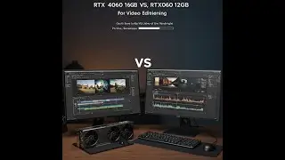 RTX 4060 Ti 16GB vs RTX 3060 12GB – Video Editing Benchmarks in Premiere Pro & DaVinci Resolve
