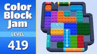 Color Block Jam Level 419 | Every Puzzle Solved! 🎯