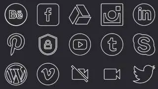 After Effects Template | Royalty Free | Minimal Icon Pack