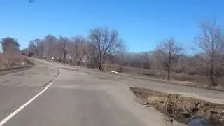 Через  год: Поворот, на котором 02.02.2015 погиб Кузьма Скрябин