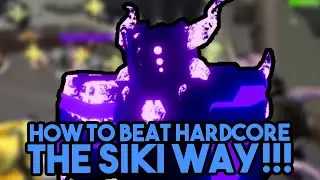 How to Beat Hardcore Mode Siki Strategy (Tower Defense Simulator)