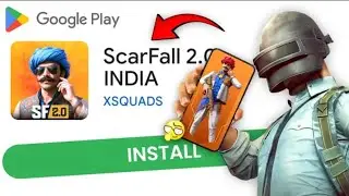 BGMI Fan Tries Scarfall 2.0 for the First Time! 😂 #akcff1m #sensitivity #videos #tipsandtricks 