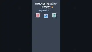 Html css Project for everyone #htmlcss
