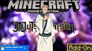 JUJUTSU KAISEN BEST ADD-ONS FOR MCPE 1.21+