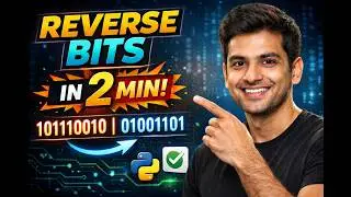 Reverse 32 Bits Like a Pro 💻 | DSA Interview Question