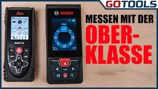 Surveying? Or a good alternative? The laser show: Bosch GLM120C vs. Leica DistoX4