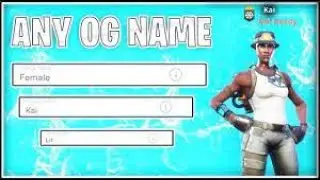 How To Get Any OG Epic Name (Working 2021) 🔥
