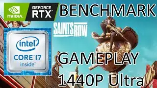 Saints Row Reboot 2022 Benchmark (Vulkan) RTX 2080 1440P Ultra