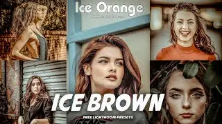 Ice Brown - Lightroom Mobile Presets | Orange Presets | Ice Cream Presets | New Editing World