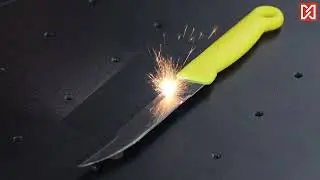 Knife Marking - Fiber Laser