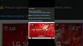 🇧🇷 Smart Tv 43lm6370 Full Hd 43 Thinqai Bluetooth Hdr LG Bivolt 💥