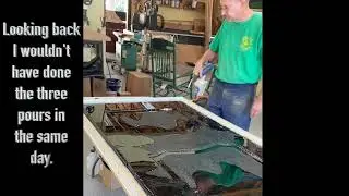 Epoxy Table, Fire Door