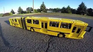 Lego Technic Ikarus 280 articulated motorized RC Model Bus