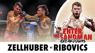 A Deeper Look at Noche UFC’s Striking WAR  | Zellhuber vs Ribovics *Breakdown*