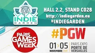 Indie Garden at Paris Games Week 2017