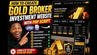 How to Create Gold Broker Investment Website with PHP Script