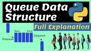 Queue data Structure in Python | Queue in Data Structures and Algorithms | Queue in Python in Hindi