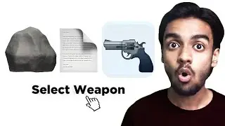 Rock Paper Scissors But I Can Choose Anything...