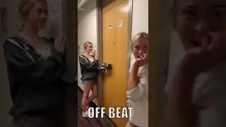 off beat vs on beat (I Hear Your Heart Beat To The Beat Of The Drum)  