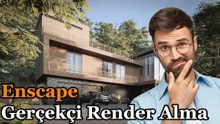 Sketchup Enscape 3.4 Rendering Lesson from Beginning to End: 2