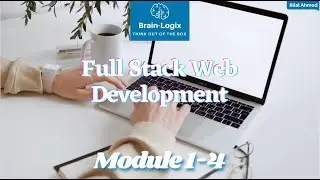 Module 1-4 | HTML Tutorial(Headings & Paragraph & Emmet) Full stack web development with Brain-Logix