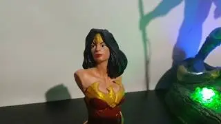 Pintura passo a passo Wonder Woman bust 3D Print