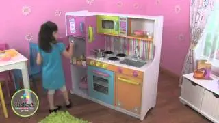 Cocina de juguete KidKraft. Cocina de juguete grande de lujo en EurekaKids