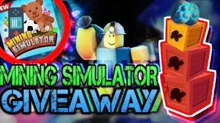 MINING SIMULATOR EPIC GIVEAWAY!!! (Roblox Mining Simulator)